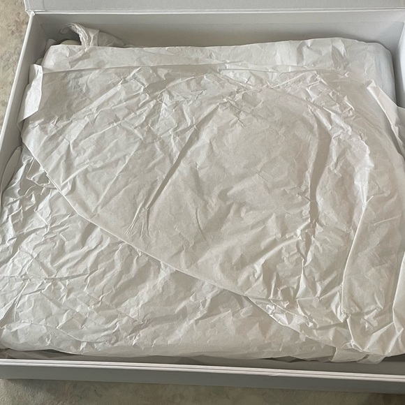 By Far Sofia Boots Off White Heeled Ankle Boot Leather Size 36 Women’s 5.5 - Picture 13 of 14